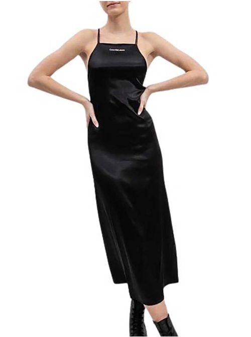 Calvin Klein - Calvin Klein - Crna slip haljina - CKJ20J220761-BEH