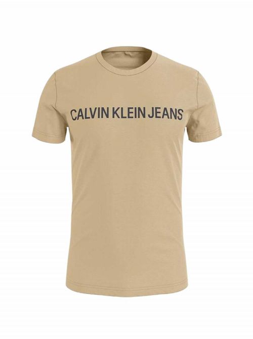 Calvin Klein - Calvin Klein - Bež muška majica - CKJ30J307856-AB0
