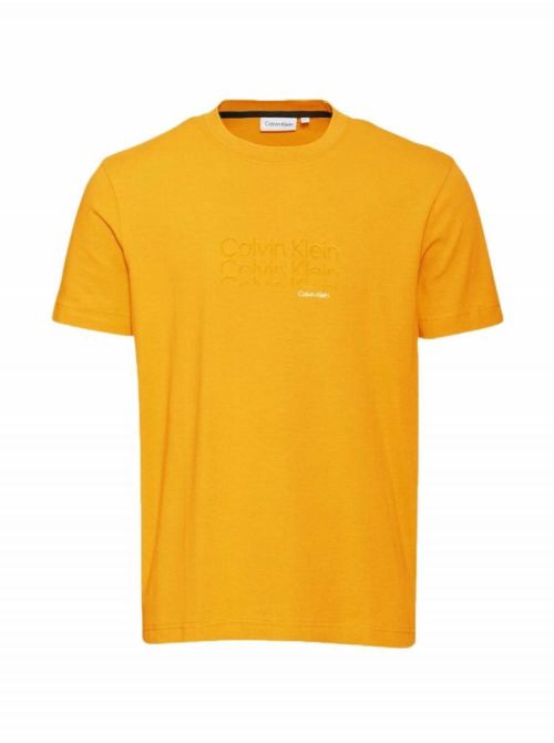 Calvin Klein - Calvin Klein - Narandžasta muška majica - CKK10K108835-SGV CKK10K108835-SGV