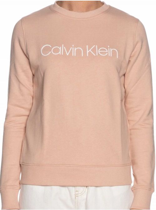 Calvin Klein - Calvin Klein - Puder roze ženski duks - CKK20K202157-TQ6 CKK20K202157-TQ6