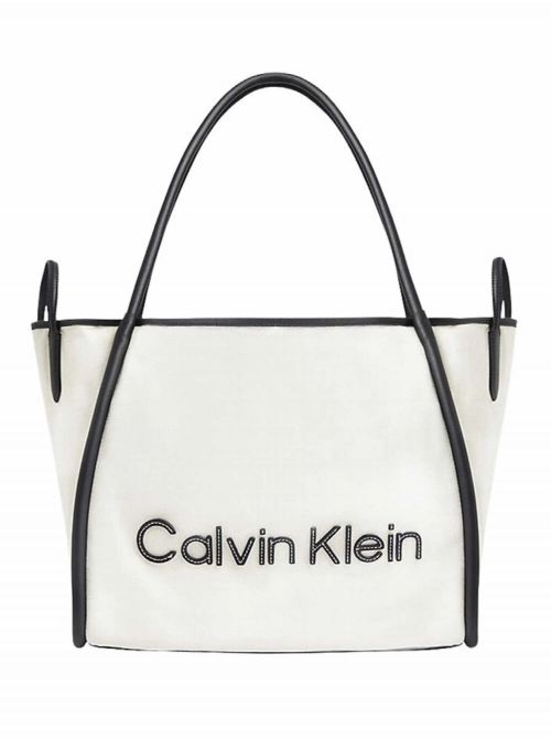 Calvin Klein - Calvin Klein - Platnena ženska torba - CKK60K609405-VHB