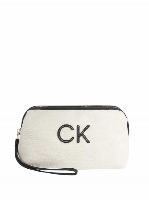Calvin Klein - Calvin Klein - Bež ženski neseser - CKK60K609484-VHB CKK60K609484-VHB