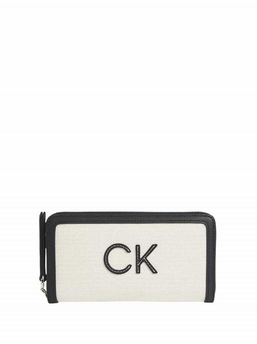 Calvin Klein - Calvin Klein - Bež ženski novčanik - CKK60K609487-VHB CKK60K609487-VHB