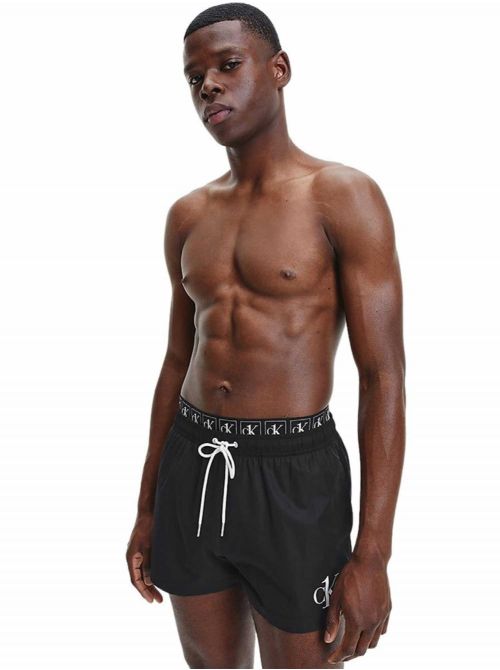 Calvin Klein - Calvin Klein - Crni muški kupaći - CKKM0KM00710-BEH CKKM0KM00710-BEH