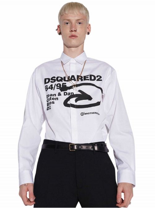 Dsquared2 - Dsquared2 - Muška košulja sa printom - DQS74DM0584-75-100 DQS74DM0584-75-100
