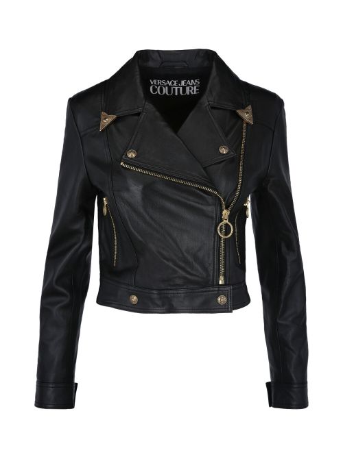 Versace Jeans Couture - Crna bajkerska jakna - ECHWA90P-899