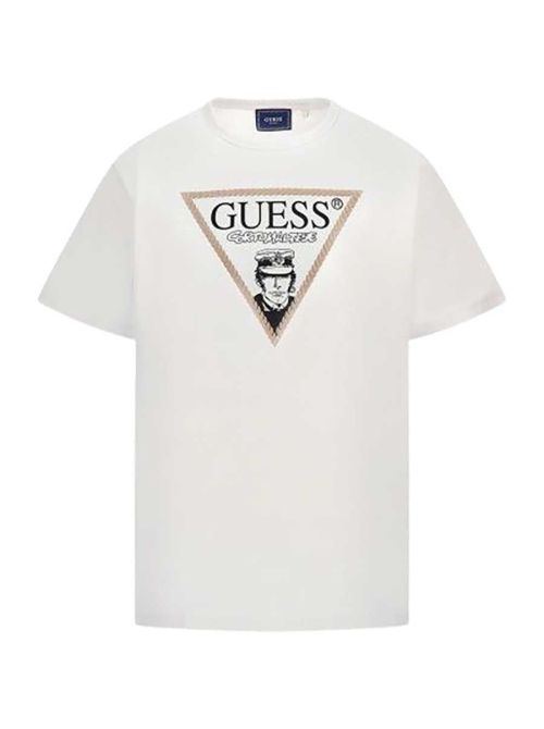 Guess - Guess - Bela muška majica - GM3RI80 KBLR0 G011 GM3RI80 KBLR0 G011