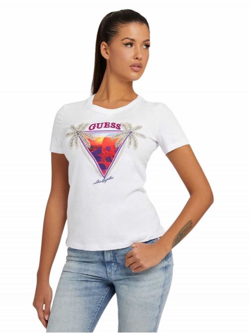 Guess - Guess - Ženska majica sa cirkonima - GW2GI41 JA900 G011