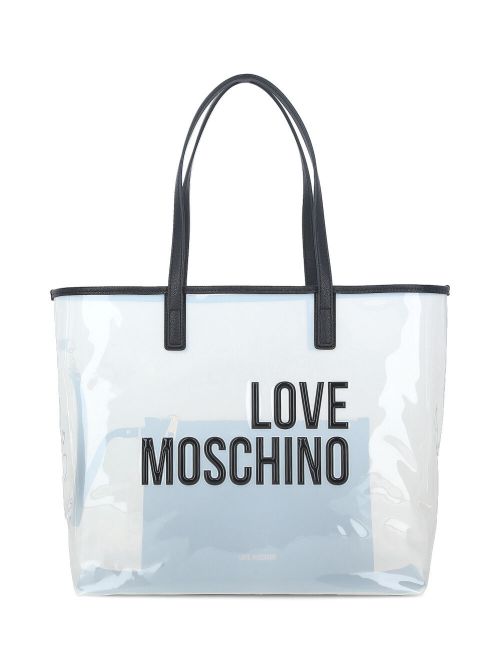 Love Moschino - Velika plastična torba sa logom - JC4255PP0CKI110A