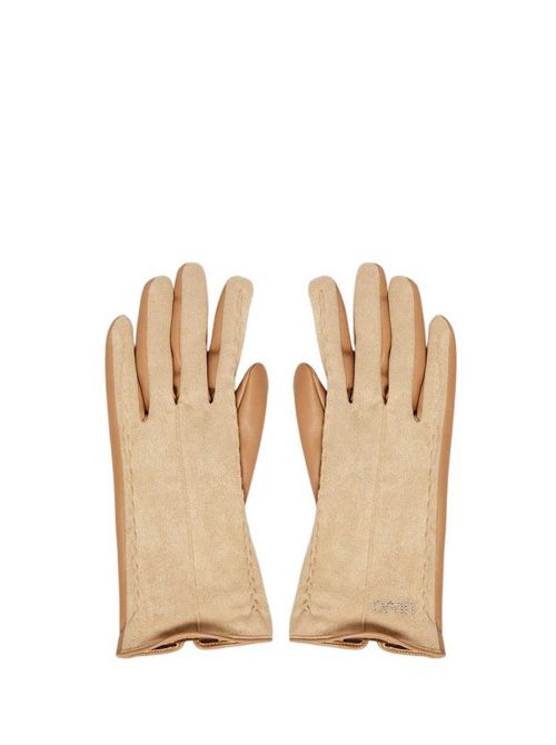 Liu Jo - Liu Jo - Bež ženske rukavice - LJ3F2039 E0002 00070