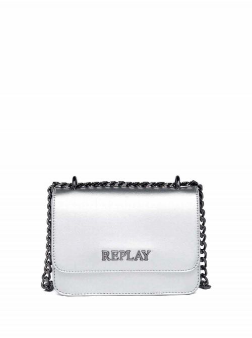 Replay - Replay - Srebrna ženska torbica - RFW3001 A0157B 036