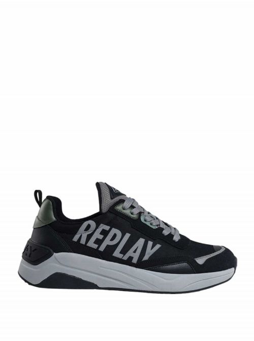 Replay - Replay - Crne muške patike - RRS6I0010T-3129 RRS6I0010T-3129
