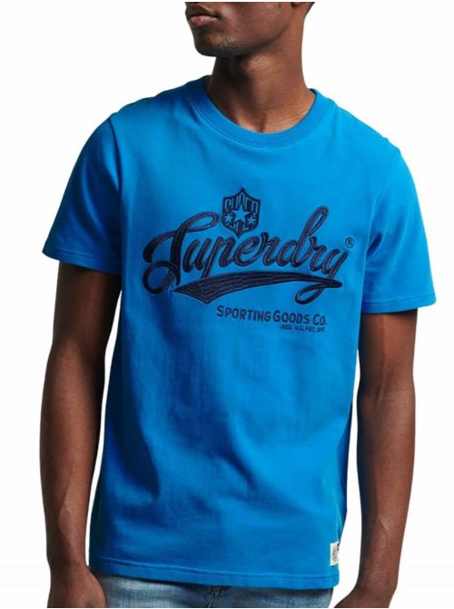 Superdry - Superdry - Plava muška majica - SDM1011306A-YK5 SDM1011306A-YK5