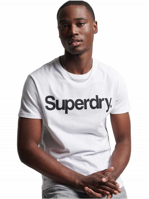 Superdry - Superdry - Muška logo majica - SDM1011336A-01C SDM1011336A-01C