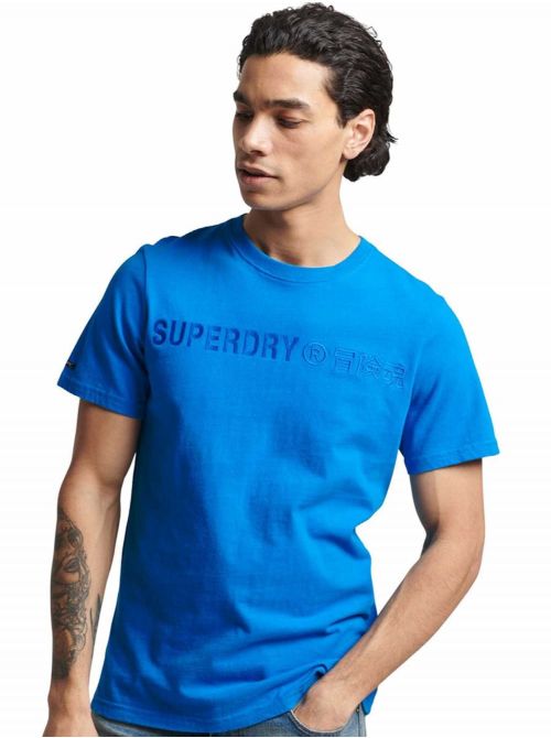 Superdry - Superdry - Plava muška majica - SDM1011364A-80H SDM1011364A-80H