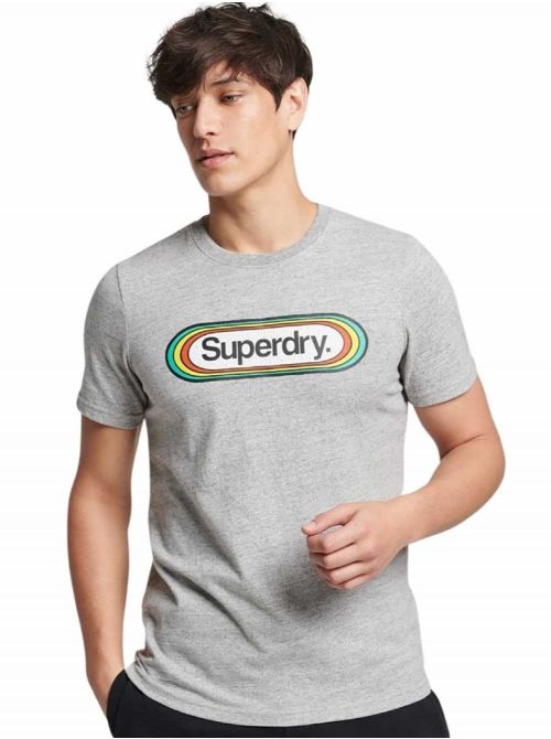 Superdry - Superdry - Muška logo majica - SDM1011387A-ZUC SDM1011387A-ZUC