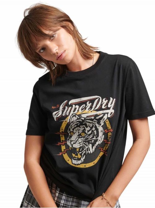 Superdry - Superdry - Ženska majica sa printom - SDW1011034A-02A