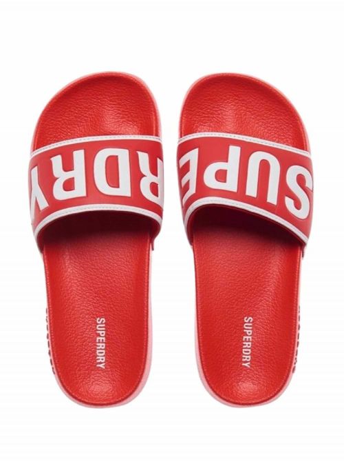 Superdry - Superdry - Crvene ženske papuče - SDWF310170A-6ZX SDWF310170A-6ZX