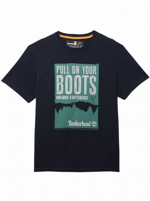 Timberland - Timberland - Muška majica sa printom - TA6CG6 433 TA6CG6 433