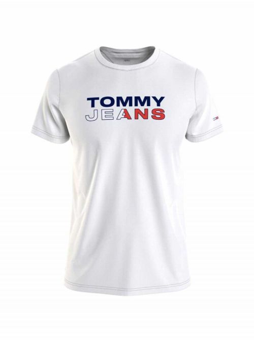 Tommy Hilfiger - Tommy Hilfiger - Bela muška majica - THDM0DM12415-YBR