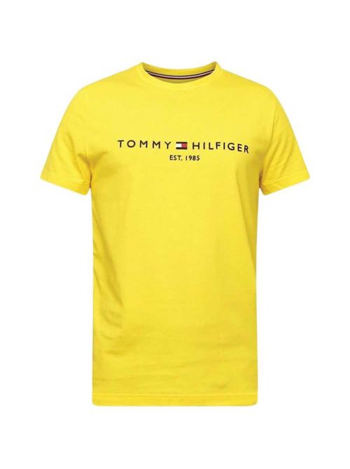Tommy Hilfiger - Tommy Hilfiger - Žuta muška majica - THMW0MW11797-ZGS