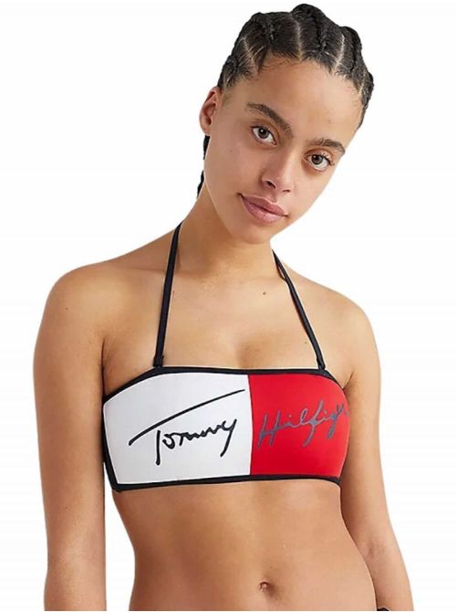 Tommy Hilfiger - Tommy Hilfiger - Logo bikini top - THUW0UW03362-DW5 THUW0UW03362-DW5