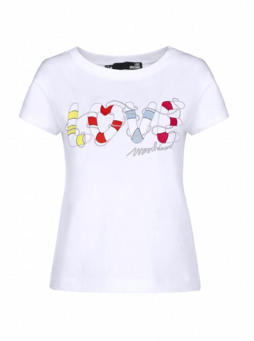 Love Moschino - Majica sa logo-printom - W 4 F30 2I E 1951-A00 W 4 F30 2I E 1951-A00