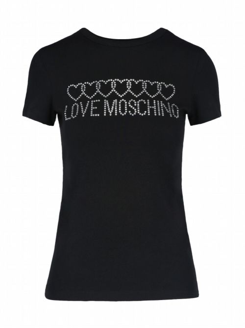 Love Moschino - Majica sa logo-aplikacijom - W 4 F73 1Q E 1951-C74 W 4 F73 1Q E 1951-C74