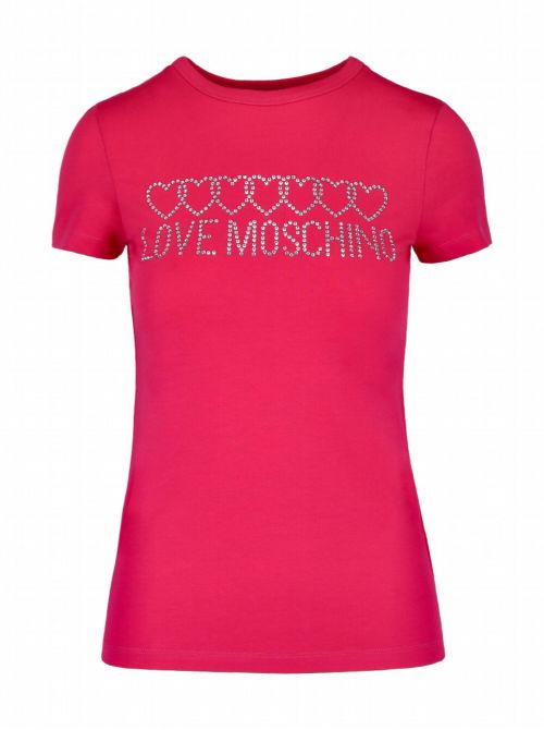 Love Moschino - Majica sa logo-aplikacijom - W 4 F73 1Q E 1951-O49 W 4 F73 1Q E 1951-O49