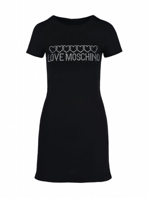 Love Moschino - Mini haljina sa logo-aplikacijom - W 5 929 15 M 3876-C74 W 5 929 15 M 3876-C74