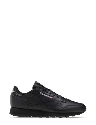 Muške patike classic leather - kožne - crne - reebok