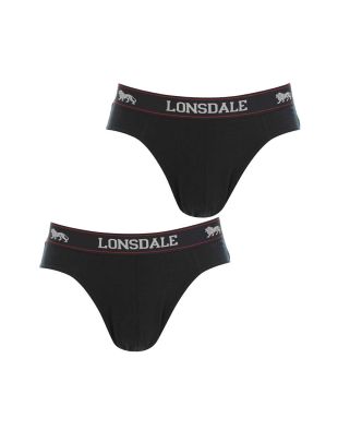 Lonsdale 2pk brief sn00 black