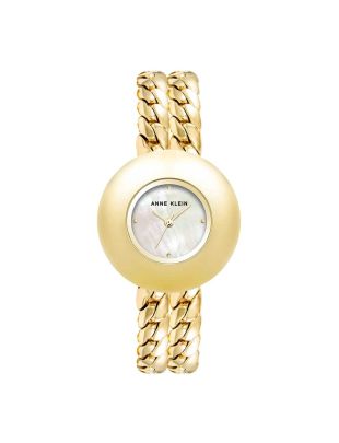 Anne klein ak/4100mpgb chain watch