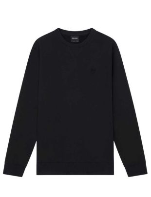 Lyle&scott - crni muški duks