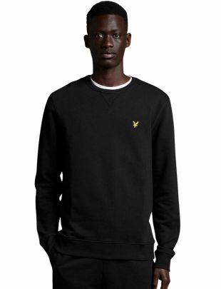 Lyle&scott - crni muški duks
