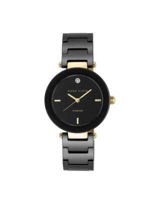 Anne klein ak/1018bkbk ceramic
