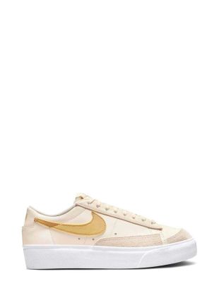 Ženske patike blazer low platform - bež - nike