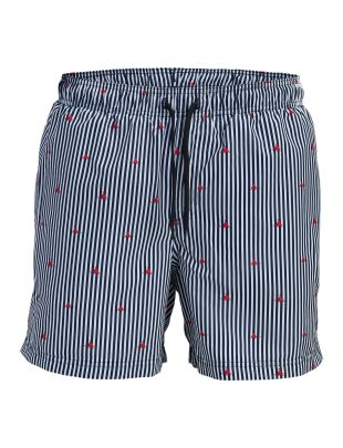 Jj rebel swim Šorc hawaii print plavi