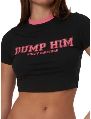 Dump him 
crop sophie tee