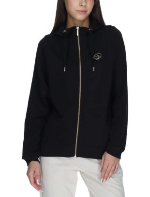 Golden logo fz hoody
