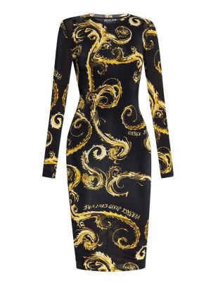 Versace jeans couture - elegantna midi haljina