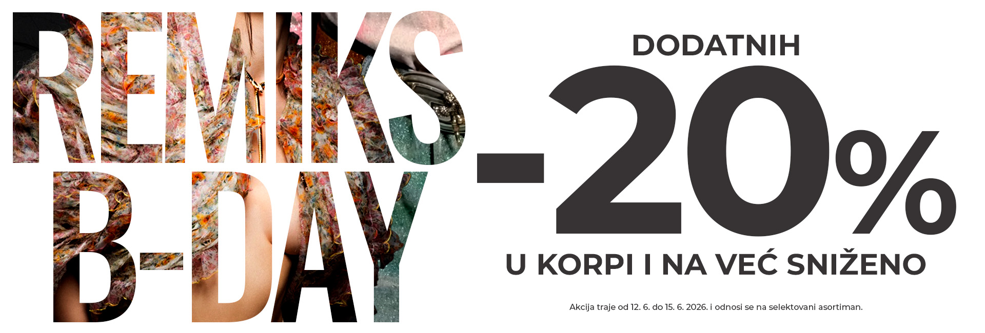 Remiks B-Day - dodatnih 20% u korpi i na već sniženo